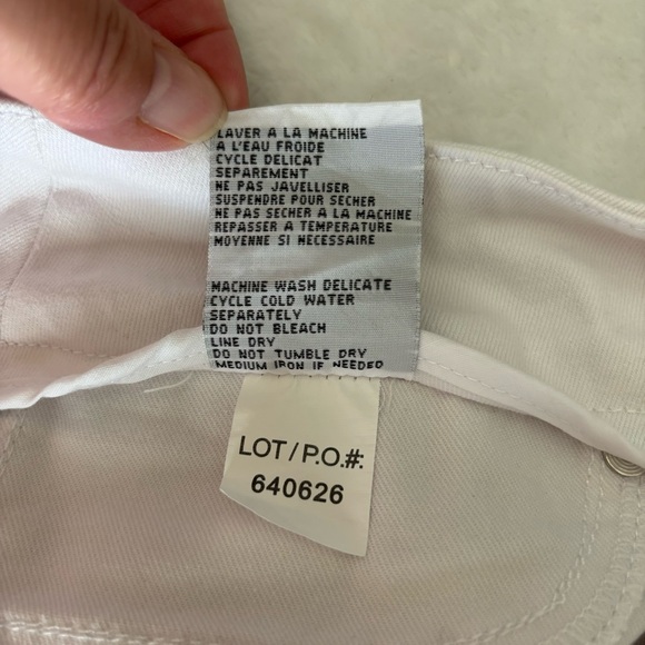 Tribal Jeans Flare Pull-On Women’s White Size 4 - Picture 5 of 15